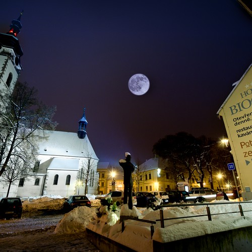 V centru města Písku